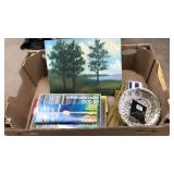 BOX OF ASST. ART SUPPLIES