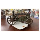 CAST IRON FARM TRACTOR TOY