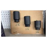 3 LARGE IMPACT SOCKETS