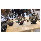 (3) NINA, PINTA, SANTA MARIA SHIP MODELS