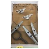 FLAT OF BOAT CLEATS, ETC