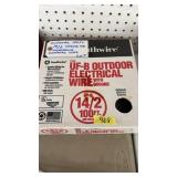 SOUTHWIRE 100FT 14/2 OUTDOOR ELECTRICAL WIRE