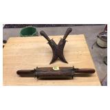 (2) INDIAN CARVING KNIFE SETS