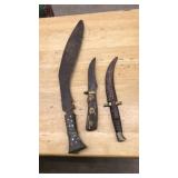 (3) ASST. KNIVES