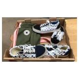 WOMENS/MENS VANS SNEAKERS AND BAG