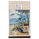 "U-N-ME" AT THE BEACH TIN SIGN