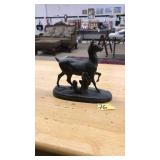 BRONZE ANTELOPE STATUE