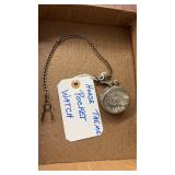 HORSE THEME POCKET WATCH