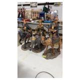 3 WISE MEN FIGURINES BY BOMBAY CO