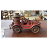 CAST IRON FIRE TRUCK