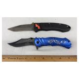 (2) FOLDING KNIVES: FROST CUTLERY & MASTERS COLLEC