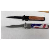 (2) STEEL RIVER FOLDING KNIVES
