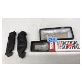 TACTICAL SURVIVAL KNIFE & MTECH TACTICAL KNIFE