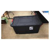 STERLITE 40 GAL TOTE WITH WHEELS