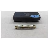WHITETAIL POCKET KNIFE W/MOTHER OF PEARL HANDLE