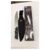 KLONDIKE RUSH BY FROST CUTLERY KNFE W/SHEATH
