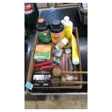 FLAT OF ASST. BLACK POWDER ACCESSORIES