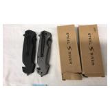 (2) STEEL RIVER FOLDING KNIVES