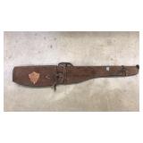 1 LEATHER GUN CASE