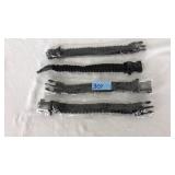 (4) PARACORD BRACLETS