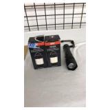 (2) TC1200 LANTERN ADAPTORS & FLASHLIGHT