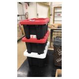 3 HDX TOUGH TOTES: 6.5QUART