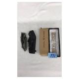 (2) FOLDING KNIVES: STEEL RIVER & MASTER USA