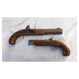 PAIR OF REPO BLACK POWDER PISTOLS