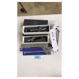 (2) PARKER PENS WITH ACCESSORIES