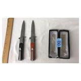 (2) TAC FORCE TACTICAL FOLDING KNIVES