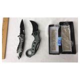 (2) TAC FORCE TACTICAL FOLDING KNIVES