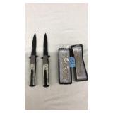 (2) TAC FORCE FOLDING KNIVES