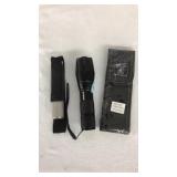 (2) FLASHLIGHTS WITH BELT HOLSTERS
