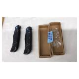 (2) ELK RIDGE SPRING ASSIST FOLDING KNIVES