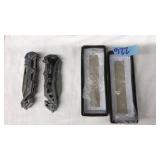 (2) MTECH TACTICAL FOLDING KNIVES