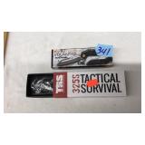 TACTICAL SURVIAL KNIFE & CONTENDER KNIFE