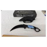 DELTA DEFENDER KARAMBIT KNIFE & BELT HOLSTER