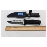 STEEL RIVER SR109 FIXED BLADE KNIFE W/ SHEATH