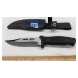 STEEL RIVER SR109 FIXED BLADE KNIFE W/SHEATH