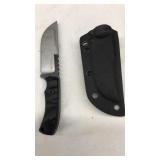 OERLA TAC FIXED BLADE KNIFE W/ BELT HOLSTER