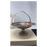 STERLING WEIGHTED ELIVATED CANDY DISH