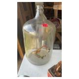 LARGE VITNAGE GLASS WATER JUG