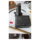 JACK, AIR PUMP, & VINTAGE DOOR BELL ALARM