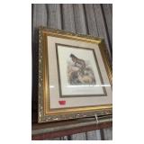 FRAMED WELSH MOUNTAIN RAM PRINT