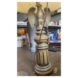 EAGLE SIDE TABLE LAMP WITH SHADE