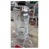 DOMEX ETCHED BEER STEIN, MADE IN GERMANY