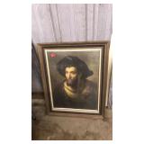 FRAMED POSTER PRINT 'THE PHILOSOPHER'