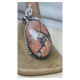 JASPER & SILVER PENDANT