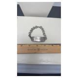800 SILVER 'MIRIAM' ENGRAVED BRACELET