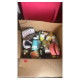 BOX OF ASST. AVON PERFUMES, ETC